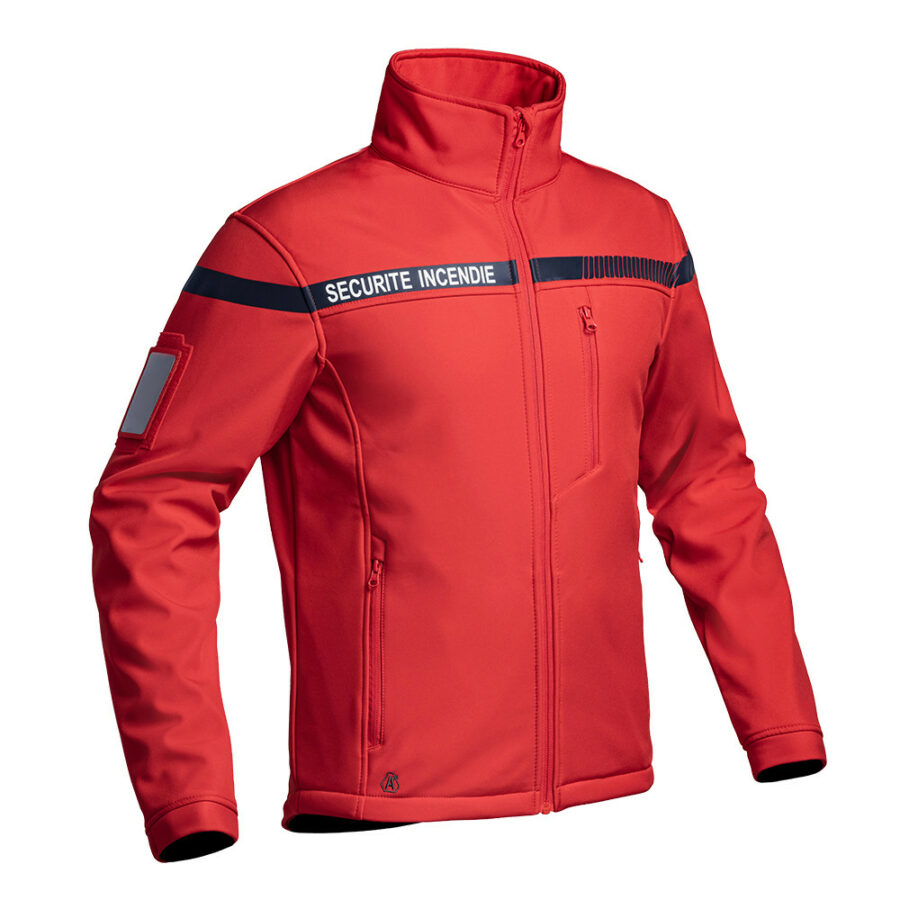 Veste Softshell SÉCU-ONE Sécurité Incendie – Image 2