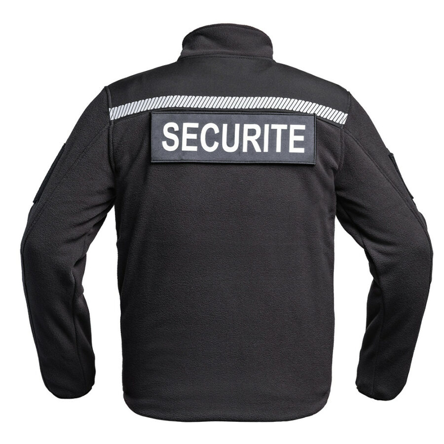 Veste Polaire SÉCU-ONE HV-TAPE Sécurité noir – Image 3