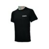 T-shirt blanc ou noir maille transfert + sérigraphie SECURITE poitrine + dos